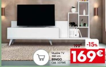 Oferta de Mueble Tv Bingo por 169€ en Conforama
