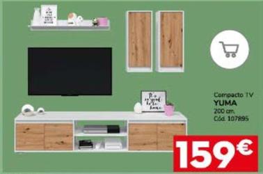 Oferta de Compacto Tv Yuma por 159€ en Conforama