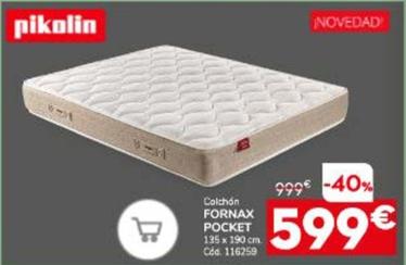 Oferta de Pikolin - Colchón Fornax Pocket por 599€ en Conforama