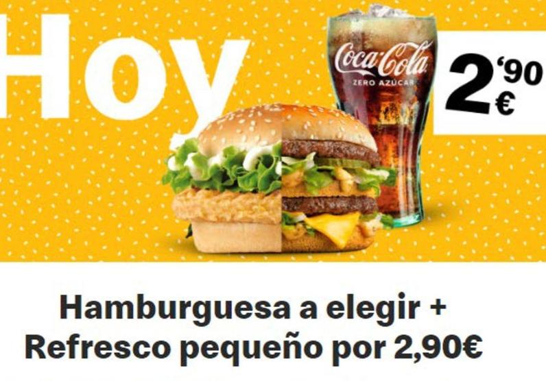 Oferta de  por 2,9€ en McDonald's