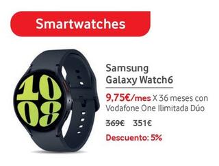 Oferta de Smartwatch por 351€ en Vodafone