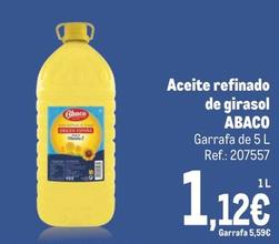 Oferta de Abaco - Aceite Refinado De Girasol por 1,12€ en Makro