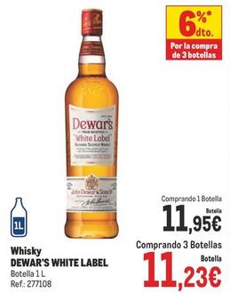 Oferta de Dewar's White Label - Whisky por 11,95€ en Makro