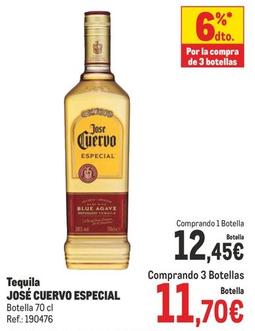 Oferta de Jose Cuervo - Tequila Especial por 12,45€ en Makro