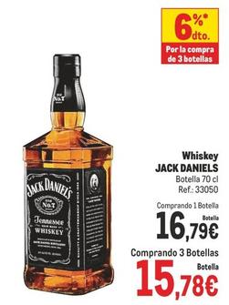 Oferta de Whisky por 16,79€ en Makro
