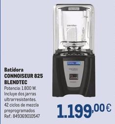 Oferta de Blendtec - Batidora Connoiseur 825 por 1199€ en Makro