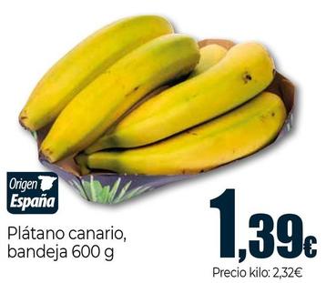 Oferta de Unide - Plátano Canario por 1,39€ en Unide Supermercados