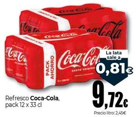 Oferta de Coca-cola - Refresco por 9,72€ en Unide Supermercados