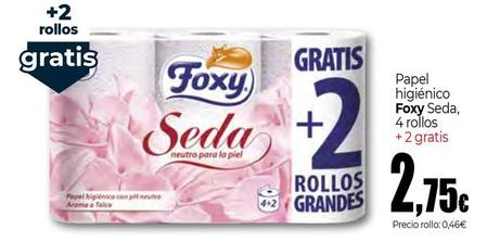 Oferta de Foxy - Papel Higiénica por 2,75€ en Unide Supermercados