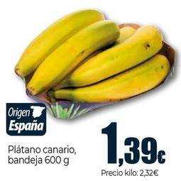 Oferta de Unide - Plátano Canario por 1,39€ en Unide Supermercados