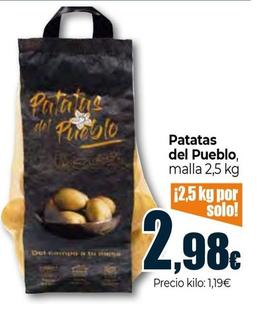 Oferta de Unide - Patatas Del Pueblo por 2,98€ en Unide Supermercados