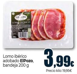Oferta de Legado Del Pozo - Lomo Ibérico Adobado por 3,99€ en Unide Supermercados