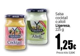 Oferta de Ligeresa - Salsa Cocktail O Alioli por 1,25€ en Unide Supermercados