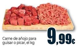 Oferta de Carne De Añojo Para Guisar O Pica por 9,99€ en Unide Supermercados