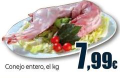 Oferta de Conejo Entero por 7,99€ en Unide Supermercados