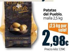 Oferta de Patatas Del Pueblo Malla por 2,98€ en Unide Supermercados