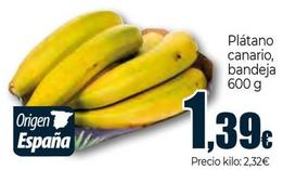 Oferta de España - Plátano Canario, Bandeja por 1,39€ en Unide Supermercados