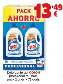 Oferta de Detergente gel por 13,49€ en Top Cash