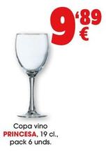 Oferta de Copa de vino por 9,89€ en Top Cash