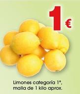 Oferta de Limones por 1€ en Top Cash