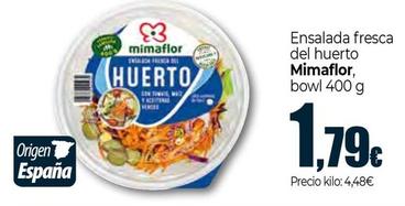 Oferta de Mimaflor - Ensalada Fresca Del Huerto por 1,79€ en Unide Market