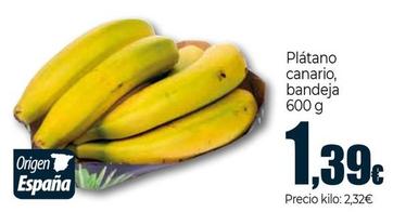 Oferta de Plátano Canario por 1,39€ en Unide Market