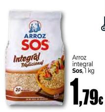 Oferta de Sos - Arroz Integral por 1,79€ en Unide Market