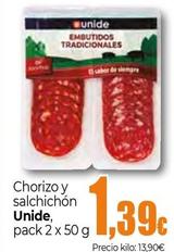 Oferta de Unide - Chorizo Y Salchichon por 1,39€ en Unide Market