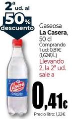 Oferta de La Casera - Gaseosa por 0,81€ en Unide Market