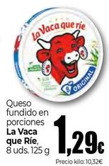 Oferta de La Vaca Que Ríe - Queso Fundido En Porciones por 1,29€ en Unide Market