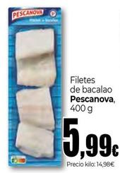 Oferta de Pescanova - Filetes De Bacalao por 5,99€ en Unide Market
