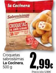 Oferta de La Cocinera - Croquetas Sabrosísimas por 2,99€ en Unide Market