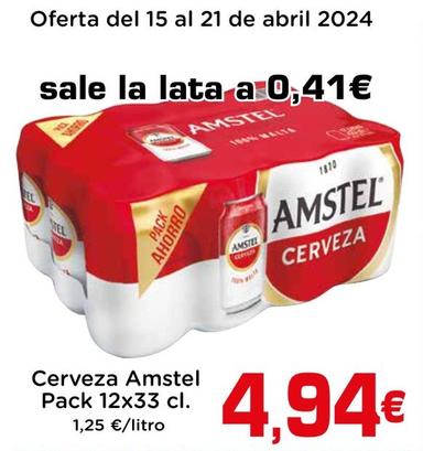 Oferta de Cerveza por 4,94€ en Proxi