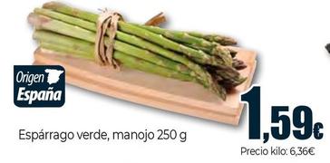 Oferta de Espárrago Verde Manojo por 1,59€ en Unide Market