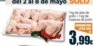 Oferta de Alas De Pollo  por 3,99€ en Unide Market