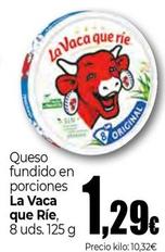 Oferta de La Vaca Que Ríe - Queso Fundido En Porciones por 1,29€ en Unide Market
