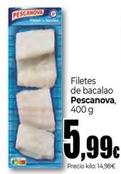 Oferta de Pescanova - Filetes De Bacalao por 5,99€ en Unide Market