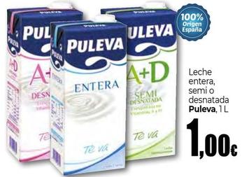 Oferta de Puleva - Leche Entera Semi O Desnatada por 1€ en Unide Market