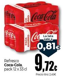 Oferta de Coca-cola - Refresco por 9,12€ en Unide Market