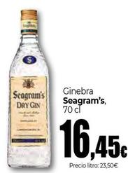 Oferta de Seagram's - Ginebra por 16,45€ en Unide Market