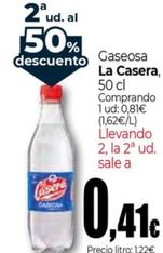 Oferta de La Casera - Gaseosa por 0,81€ en Unide Market