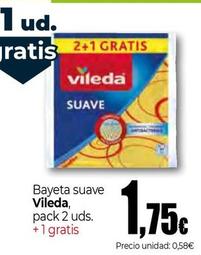 Oferta de Vileda - Bayeta Suave por 1,75€ en Unide Market