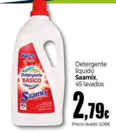 Oferta de Saamix - Detergente Líquido por 2,79€ en Unide Market