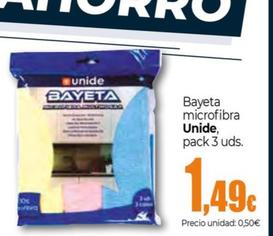 Oferta de Unide - Bayeria Microfibra por 1,49€ en Unide Market