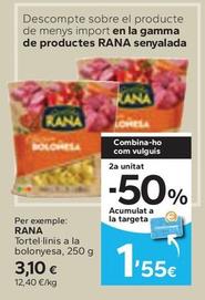 Oferta de Rana - Tortellinis A La Bolonyesa por 3,1€ en Caprabo