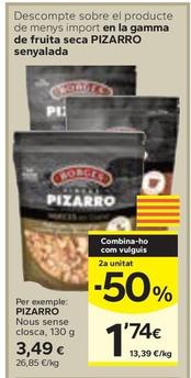Oferta de Borges - Pizarro Nous Sense Closca por 3,49€ en Caprabo