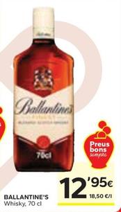 Oferta de Ballantine's - Whisky por 12,95€ en Caprabo