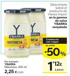 Oferta de Ybarra - Maionesa por 2,25€ en Caprabo