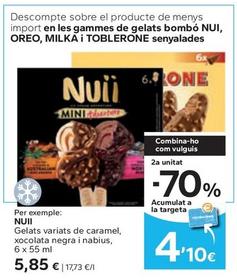 Oferta de Nuii - Gelats Variats De Caramel por 5,85€ en Caprabo