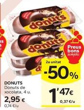 Oferta de Donuts - Donuts De Xocolata por 2,95€ en Caprabo